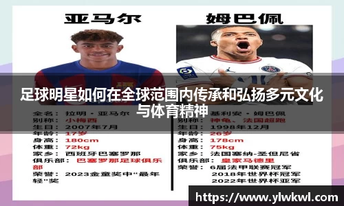 足球明星如何在全球范围内传承和弘扬多元文化与体育精神